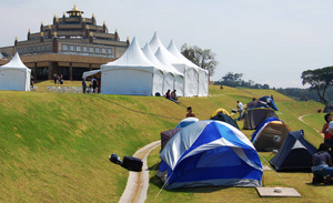 Camping at KMC Brazil