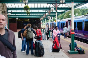 train station