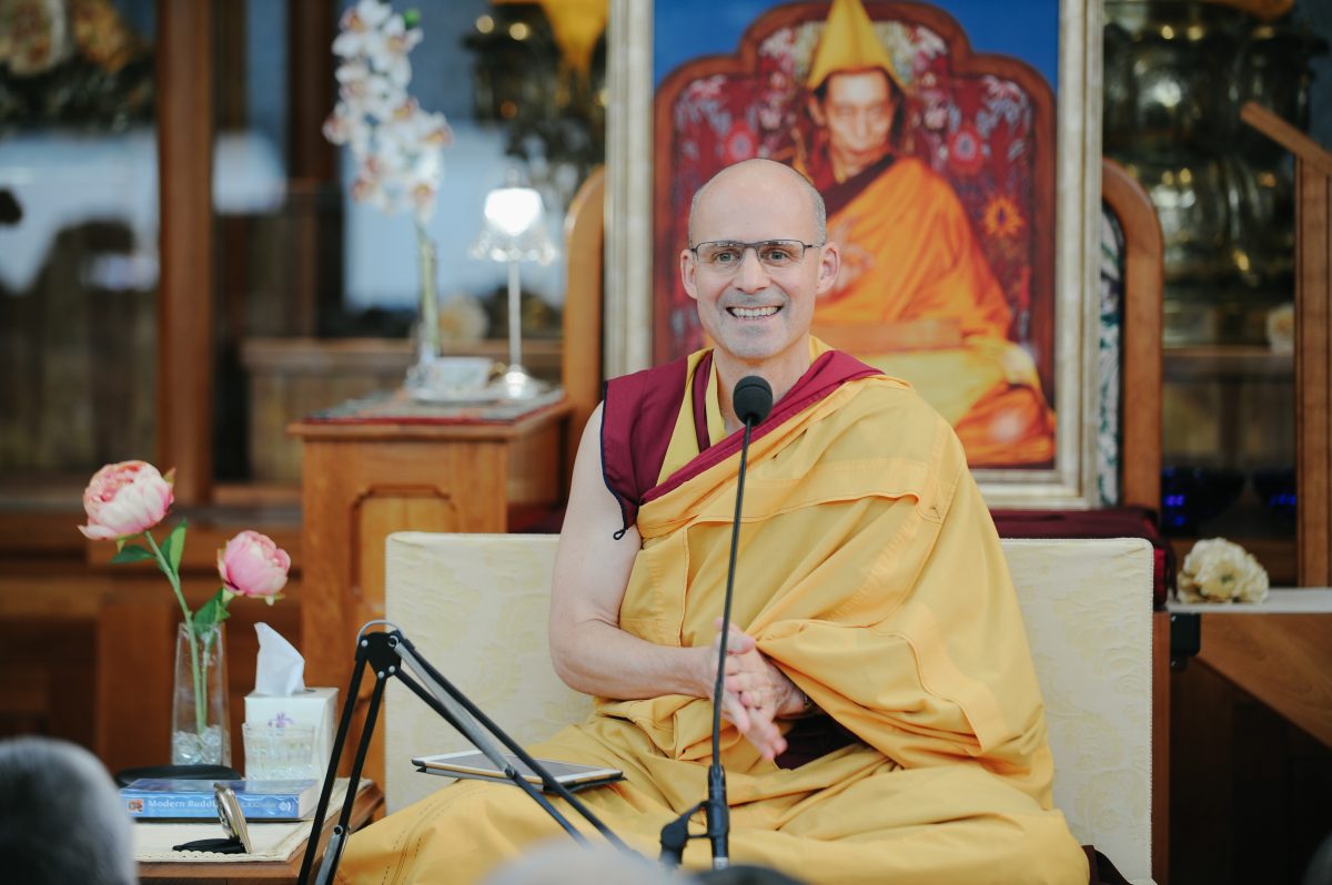 Gen-la Kelsang Jampa, stellvertretender Allgemeiner Spiritueller Leiter der NKT-IKBU