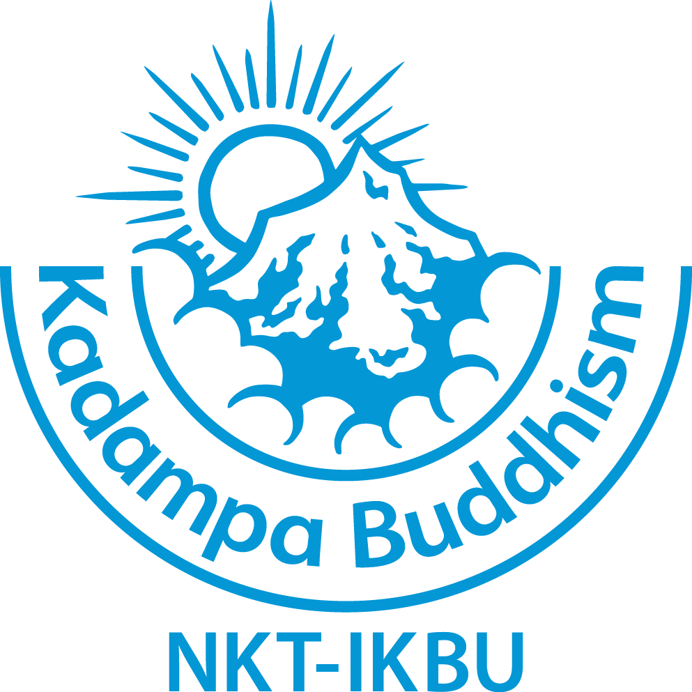 New NKT-IKBU Logo Kadampa Blue