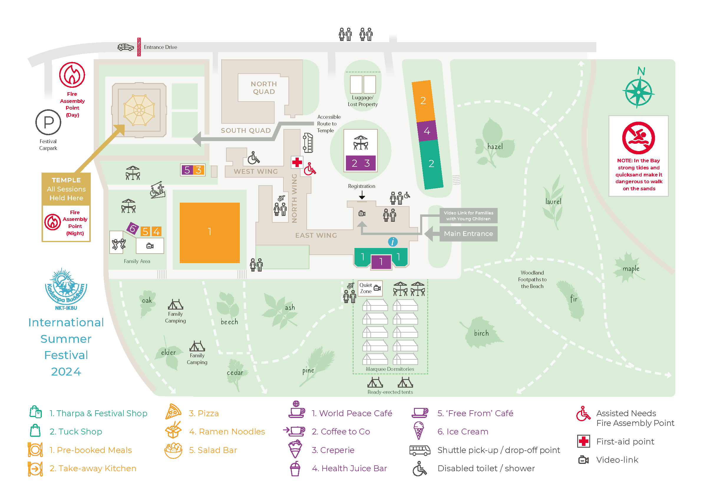 Map for Summer Festival 2024 ENG (for Print) Map for Summer Festival 2024 ENG (for Print)
