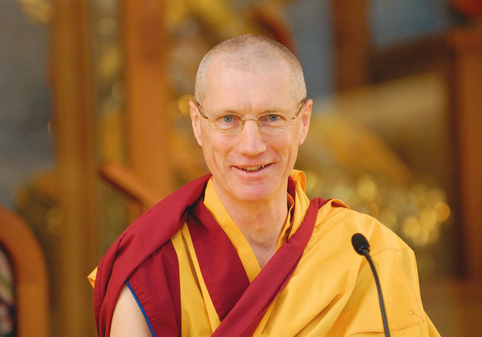 Gen-la Kelsang Khyenrab, Retired General Spiritual Director of NKT-IKBU. Gen-la will lead the retreat at Spring Festival.